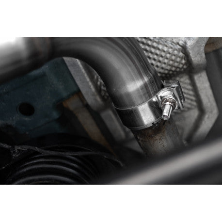 MBRP 2019 Ford Ranger Ecoboost 2.3L 4in OD Tip Single Side Exit 3in AL Cat Back