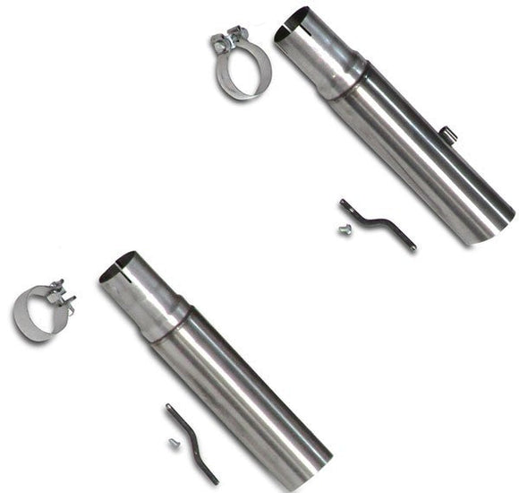 BBK 86-04 Mustang Cat Back Kit Varitune Mufflers Stainless Steel Tips