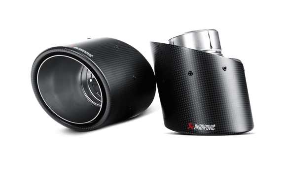 Akrapovic 09-16 Volkswagen Scirocco R Tail Pipe Set (Carbon)