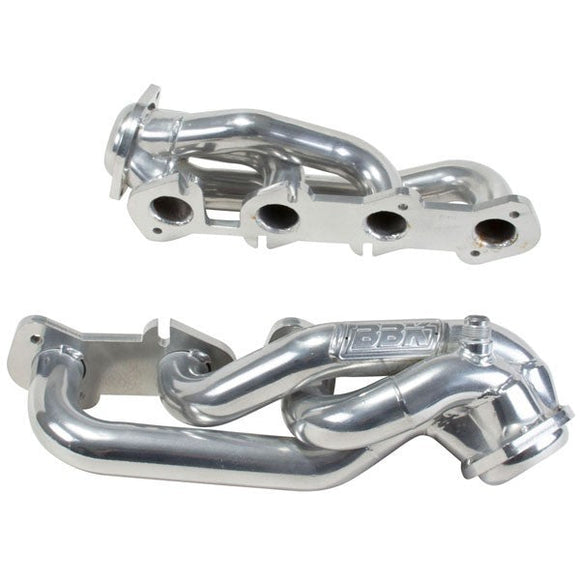 BBK 97-03 Ford F Series Truck 4.6 Shorty Tuned Length Exhaust Headers - 1-5/8 Silver Ceramic