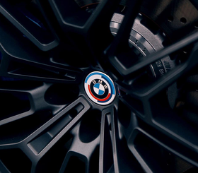BMW 50 Years M Heritage Hub Cap Set (Centerbore: 66.6mm) - BMW - 0