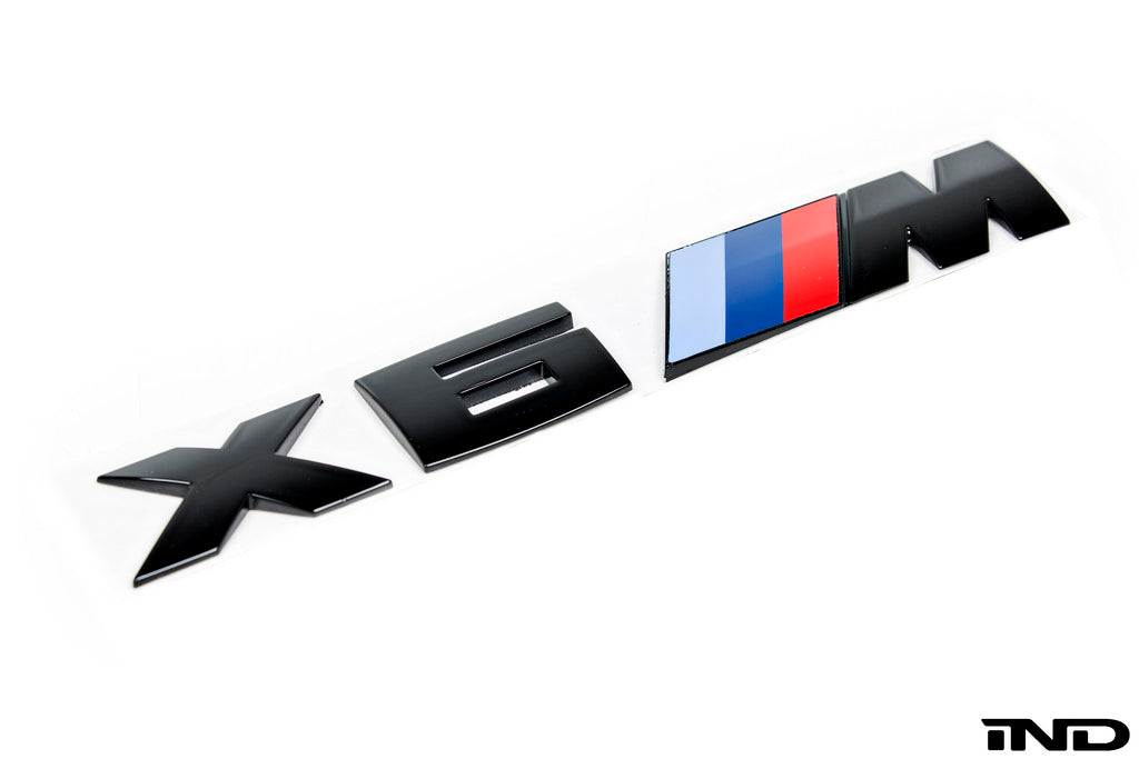 IND Painted Trunk Emblem - F86 X6M