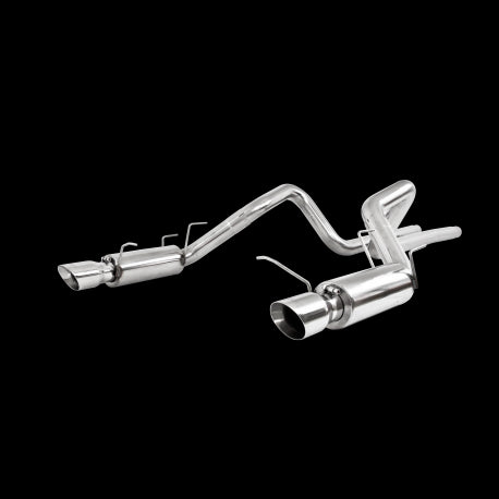 MBRP 11-12 Ford Shelby GT 500 T304 3in Cat Back Dual Split Rear Race Version 4.5in Tips