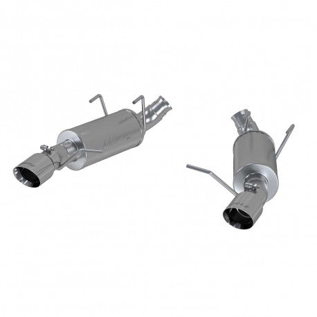 MBRP 15 Ford Mustang GT 5.0 3in Cat Back Dual Split Rear Street Version 4.5in Tips - T409