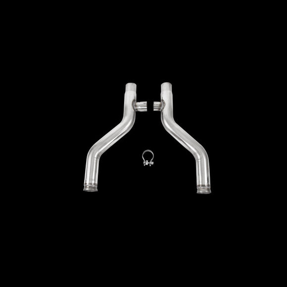 MBRP 11-14 Ford Mustang GT 5.0L 3in H-Pipe T409 Exhaust System *Use w/ Factory Cats*