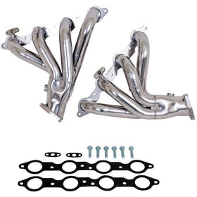 BBK 97-99 Corvette C5 LS1 Shorty Tuned Length Exhaust Headers - 1-3/4 Silver Ceramic