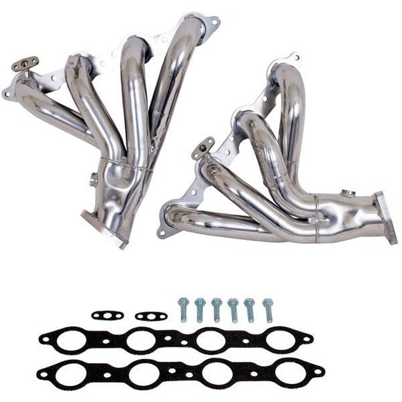 BBK 97-99 Corvette C5 LS1 Shorty Tuned Length Exhaust Headers - 1-3/4 Silver Ceramic