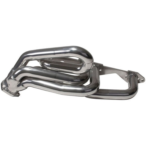 BBK 96-98 GM Truck SUV 5.0 5.7 Shorty Tuned Length Exhaust Headers - 1-5/8 Silver Ceramic