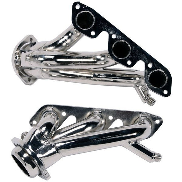 BBK 99-04 Ford Mustang V6 Shorty Tuned Length Exhaust Headers - 1-5/8 Titanium Ceramic