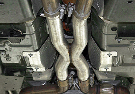 2015-2024 Roush Mustang GT Resonator Delete X-Pipe