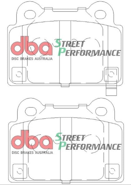 DBA 08-15 Mitsubishi EVO SP500 Rear Brake Pads