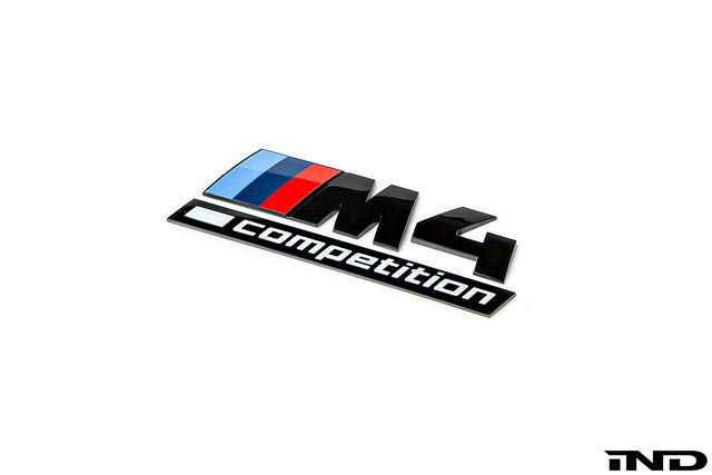 IND F82 M4 Competition Trunk Emblem - Gloss Black | Park Auto