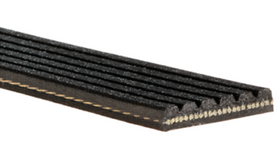 Gates K08 1.087in x 65.36in - Black Racing Performance RPM Serpentine Micro-V Belt - 0