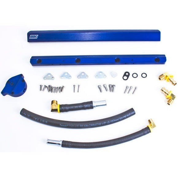 BBK 86-93 Mustang 5.0 High Flow Billet Aluminum Fuel Rail Kit
