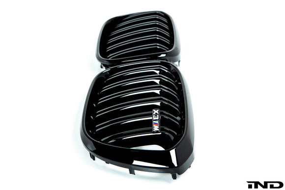 BMW F97 X3M Pre-LCI Shadowline Front Grille Set