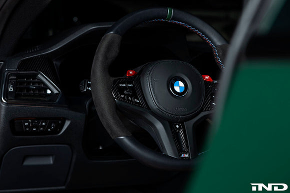 BMW M Performance G8X M2 / M3 / M4 Steering Wheel - Custom Stripe