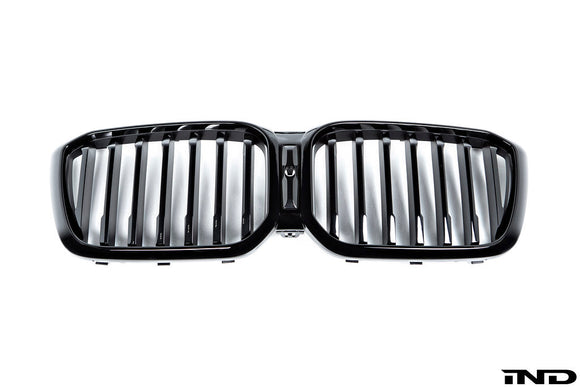 BMW G01 X3 / G02 X4 LCI Shadowline Front Grille - Single Slat
