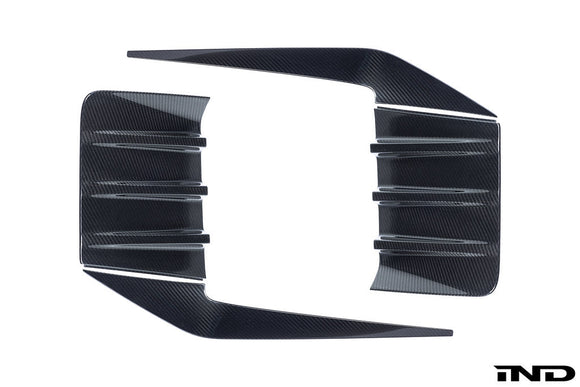 BMW M Performance G87 M2 Carbon Rear Bumper Trim Set