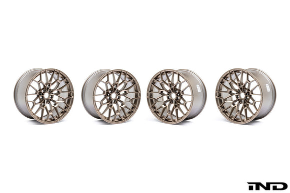 BMW CS / CSL Style 827M Gold 20x10.5" Square Wheel Set