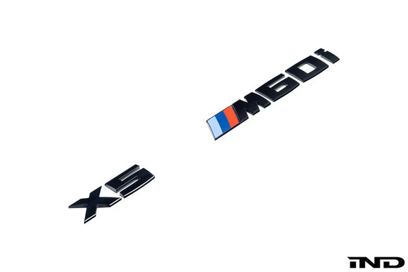 IND G05 X5 / G06 X6 / G07 X7 M Performance Painted Trunk Emblem