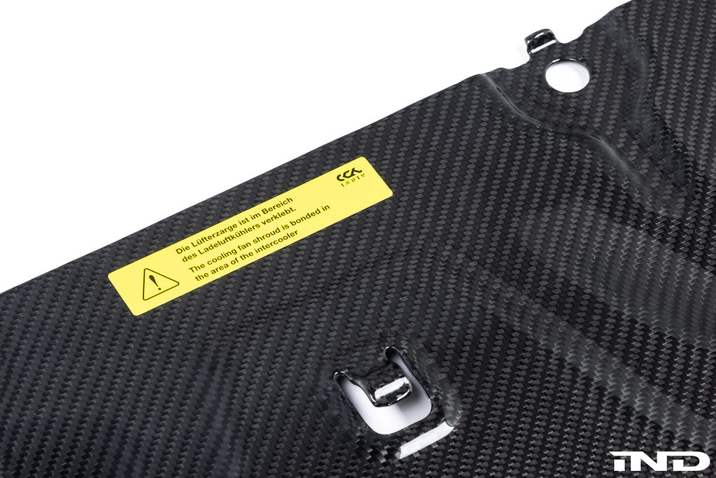 Indiv F90 M5 Carbon Cooling Shroud Cover - 0