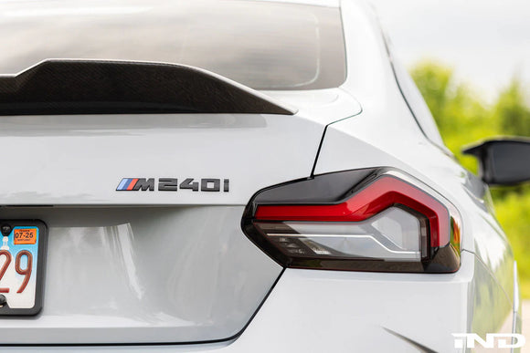 BMW G42 M240i Trunk Emblem - Gloss Black