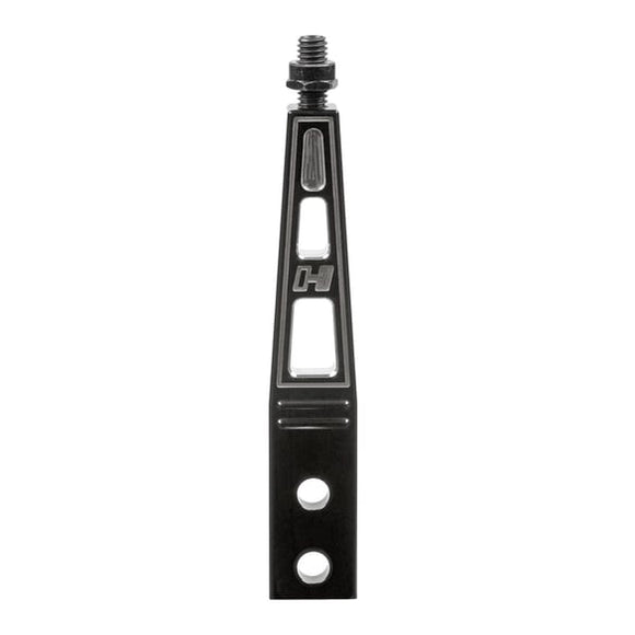 HURST ALUMINUM SHIFT HANDLE. BLACK. STRAIGHT. 6 L