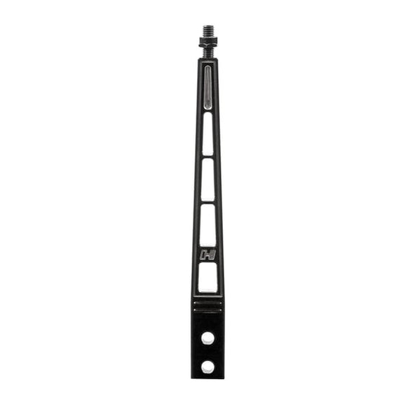 HURST ALUMINUM SHIFT HANDLE. BLACK. STRAIGHT. 10 L