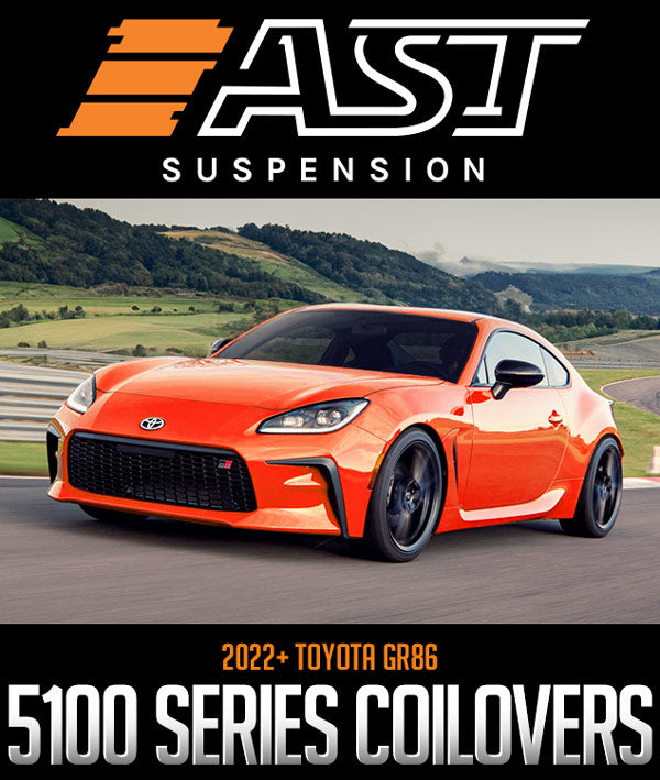 AST SUSPENSION 5100 SERIES COILOVERS: 2022+ TOYOTA GR86 - 0