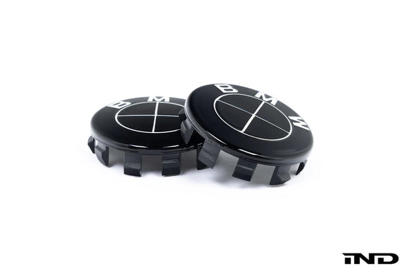 IND Black Series Floating Wheel Center Cap Set - 68mm