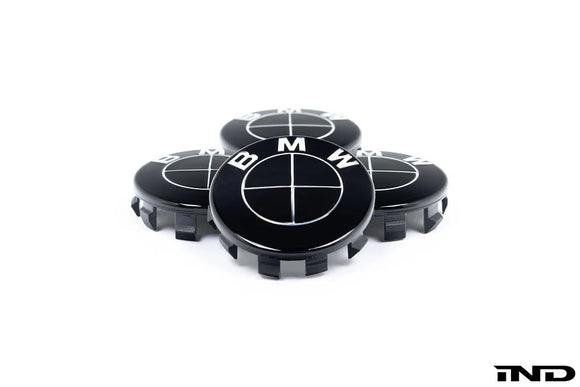 IND Black Series Floating Wheel Center Cap Set - 68mm