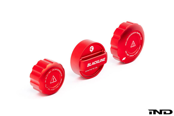 Goldenwrench Blackline Performance BMW M Car (S63 / S68) Engine Cap Cover Set