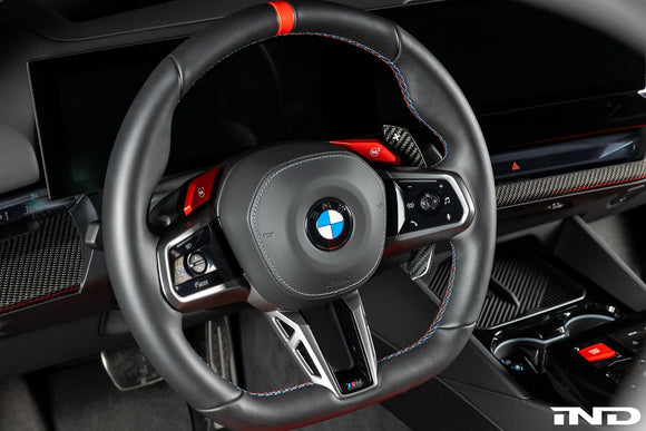 MadTrace BMW G9X M5 / G60 5-Series Magnetic Shift Paddle Set - Carbon