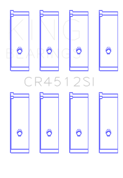 King Honda D17A1/2 Rod Bearing Set - Size STD