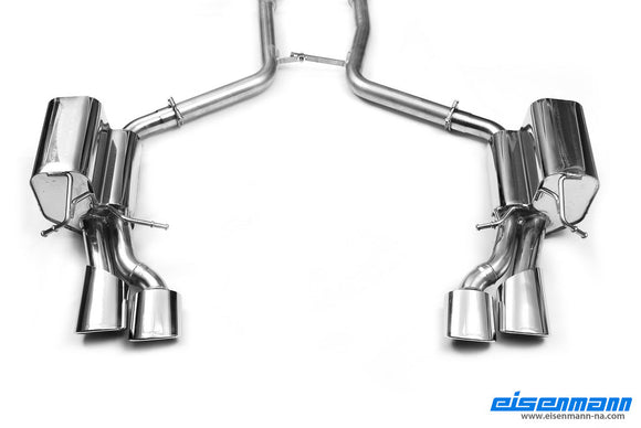 Eisenmann W204 Facelift C-Class Performance Exhaust (AMG Bumper)