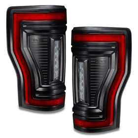 ORACLE LIGHTING FLUSH MOUNT LED TAIL LIGHTS FOR 2017-2022 FORD F-250/350 SUPERDUTY - 0