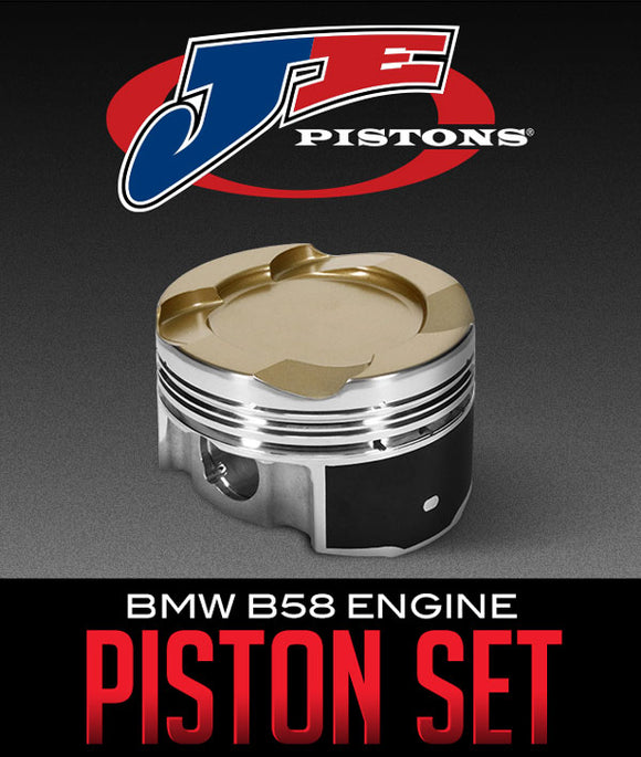 JE PISTONS ULTRA SERIES PISTON KIT: BMW B58 ENGINE