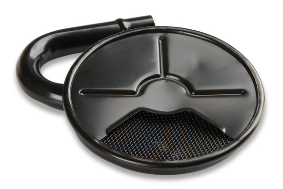 WEIAND ALUM OIL PAN KIT BLK SBC FINNED