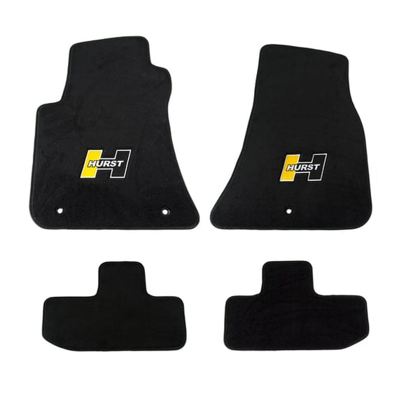 HURST FLOOR MAT SET (GOLD) 08-19 CHALLENGER