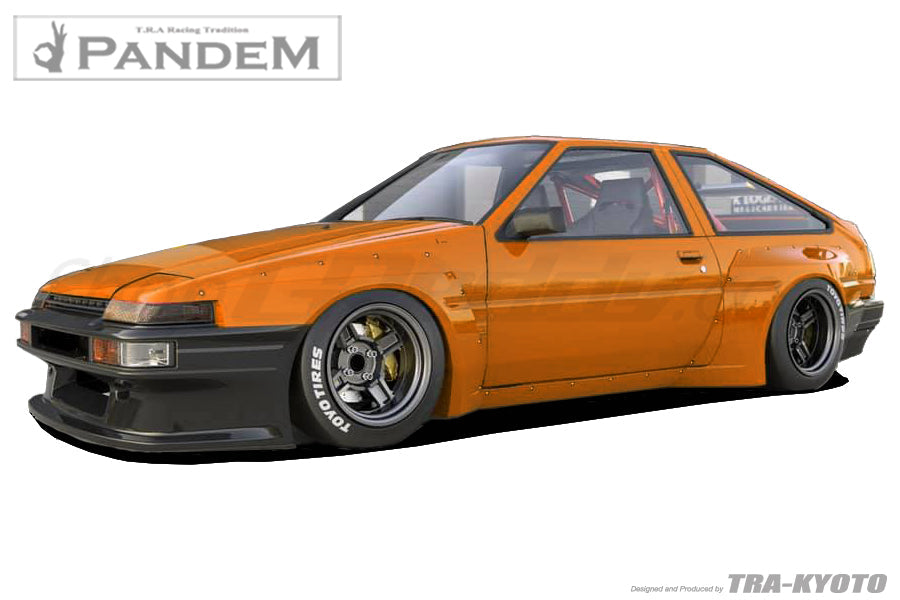 GReddy Pandem AE86 1984-1987 Toyota Corolla Levin Side Skirt