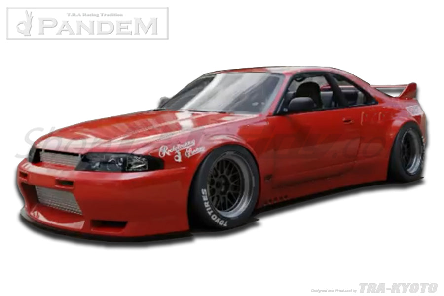 GReddy Pandem 95-98 Nissan Skyline GT-R R33 Full Wide-Body Aero