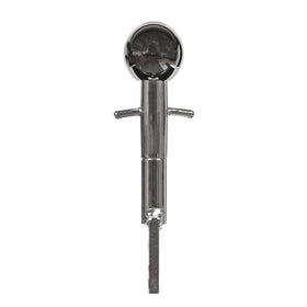 HURST CORVETTE REPRODUCTION CHROME SHIFTER HANDLE WITH CHROME KNOB FOR 1963 - 19