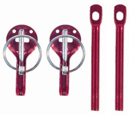 SPARCO HOOD PIN RED
