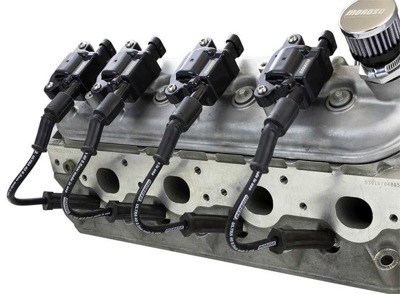 WIRE SET BLACK 8.5MM ULTRA 40 9.75 in. LONG, WO ALUM. HEATSHIELD