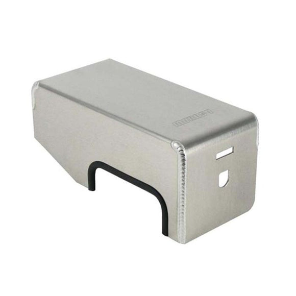 Moroso 05-09 Ford Mustang Fuse Box Cover - Over Plastic Fuse Box - Fabricated Aluminum
