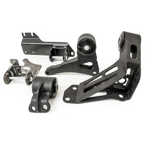 Innovative 90-93 Integra K-Series Black Steel Mounts 95A Bushings (Not K24 Trans)