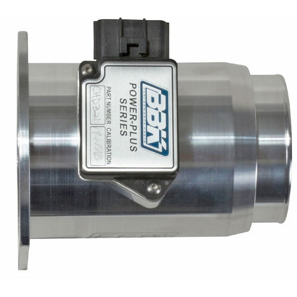 BBK 94-95 Mustang 5.0 Mass Air Meter 76mm 24 lb Inj. Cold Air Calibration CNC Billet Housing