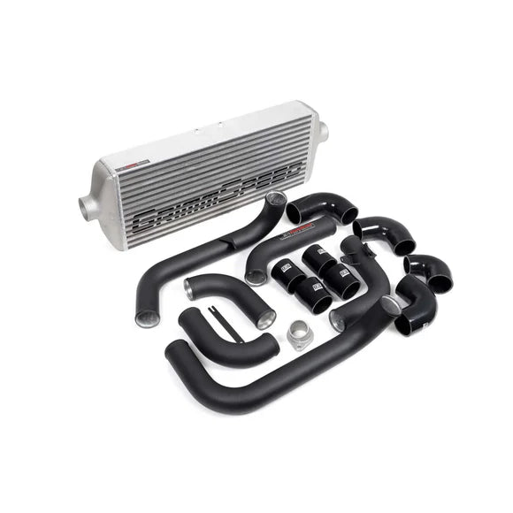 Grimmspeed Front Mount Intercooler Kit Inc. Black Piping For Subaru 08-14 WRX