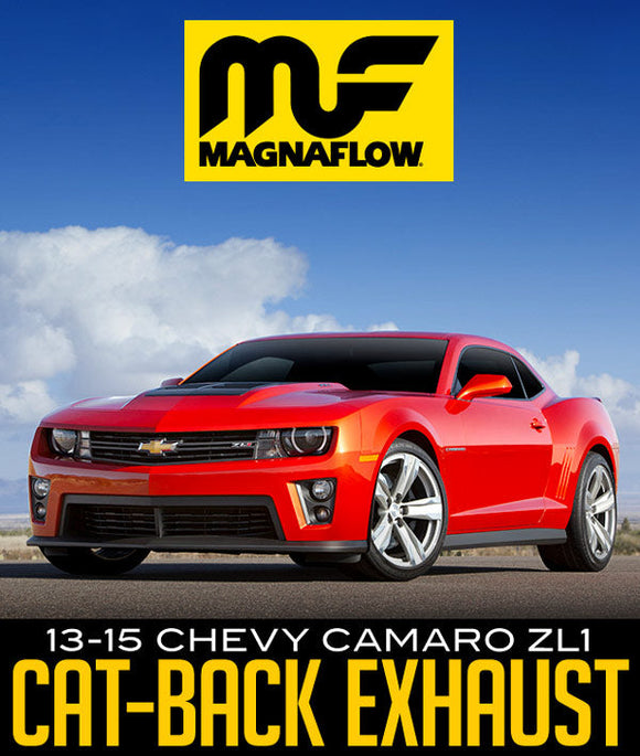 MAGNAFLOW STREET SERIES CAT-BACK EXHAUST SYSTEM: 2013–2015 CHEVY CAMARO ZL1