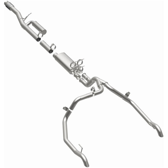 MagnaFlow 2024-2025 Chevrolet Silverado 1500 ZR2, Sierra 1500 AT4X Overland Series Cat-Back Performance Exhaust System